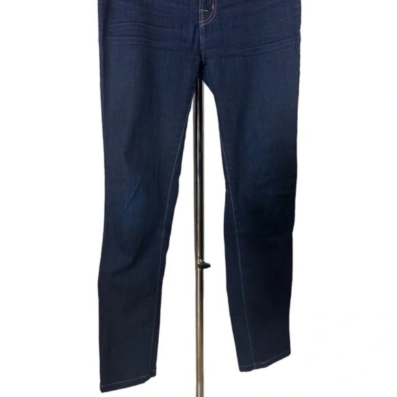 J BRAND Super Skinny Jeans Denim Dark Rinse Low Rise Pockets Zipper Sz 28 - Picture 5 of 10